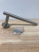 ICO Bath V67324 Lava 8" Towel Bar - Brushed Nickel