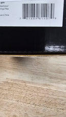 Signature Hardware 479112 Adelphi 4-1/2" Pattern Grate Linear Shower Drain - Matte Black