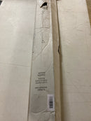 Gatco 825MX 42" - 72"Adjustable Curved Shower Rod - Matte Black