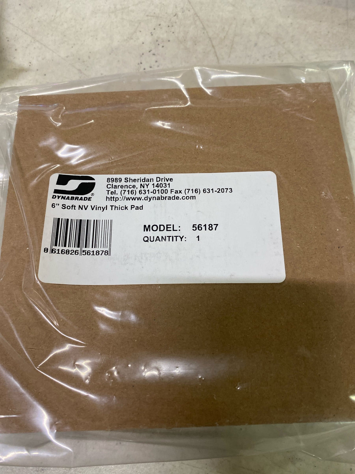 Dynabrade 56187 Non-Vacuum Disc Pad, 6-Inch Diameter