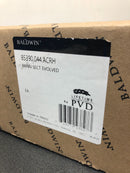 Baldwin 85390044ACRH Minneapolis Right Handed Sectional Handleset with 5162 Lever - Minus Deadbolt - Lifetime PVD Satin Brass