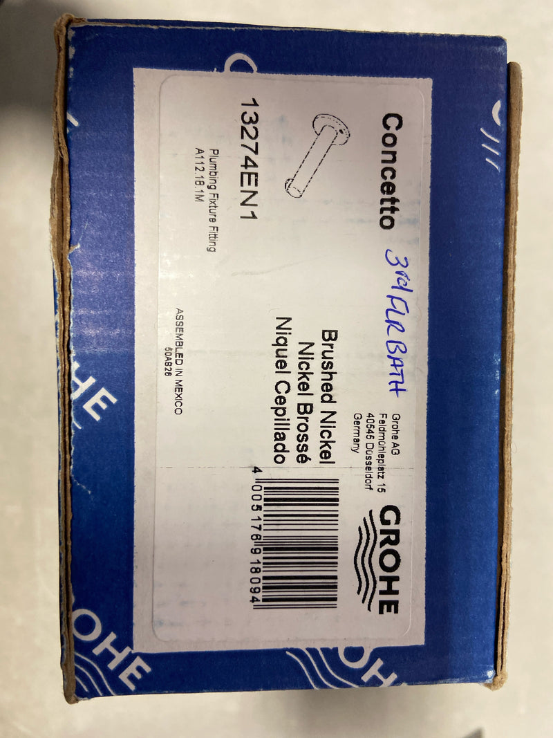 Grohe 13274EN1 Concetto 6-11/16" Tub Spout - Brushed Nickel