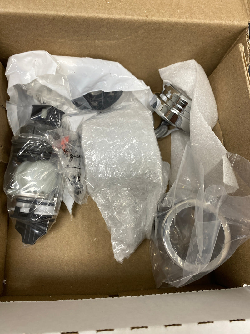 Delta T17033 Kayra Monitor 17 Series Dual Function Pressure Balanced Valve Trim Only with Integrated Volume Control - Less Rough-In Valve - Chrome