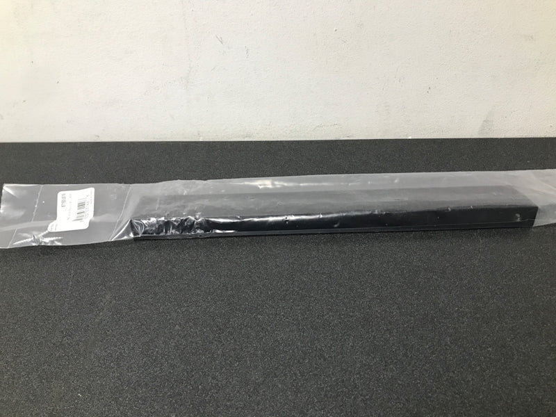 Emtek 87150US19 Edge 12 Inch Center to Center Finger Cabinet Pull - Flat Black