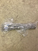 PROFLO PFX146344 3/8" COMP X 3/8" COMP X 20" Stainless Steel and PVC Faucet Reinforced Flexible Connectors - N/A