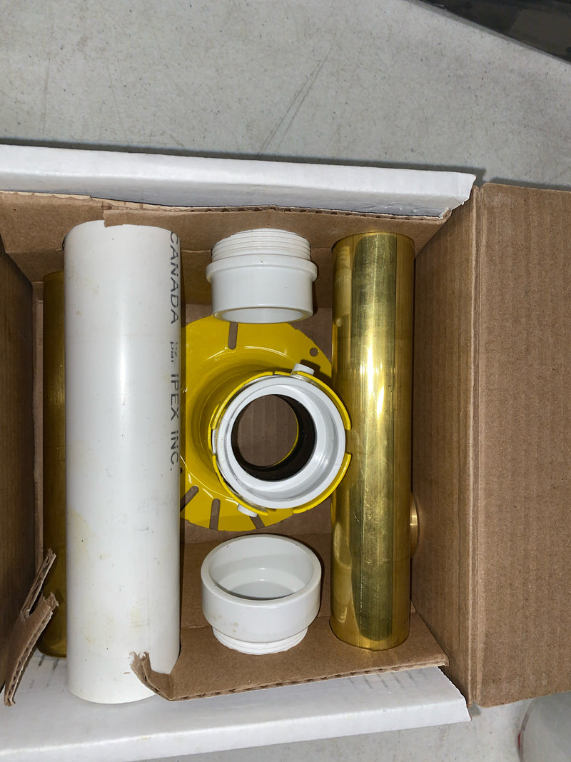 Signature Hardware SH653PVC Freestanding Tub Drain Kit for PVC Pipe