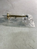 Deltana BDS425CR003 4" Solid Brass Baseboard Door Bumper - Polished Brass