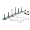 Kohler K-5420-0 Clean Caps Low-Profile Caps for Toilet Bolts - White