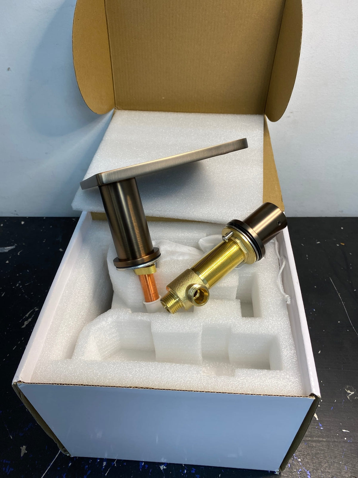 Signature Hardware 414707 Knox 1.2 GPM Widespread Bathroom Faucet with Pop-Up Drain Assembly - Oil Rubbed Bronze