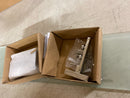 Signature Hardware Helsinki Tempered Glass Shelf Chrome