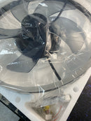 Antoine HD-FSD-14 20 in. Black Low Profile Flush Mount LED with Remote and APP Smart Control Indoor Ceiling Fan with Dimmable Lighting