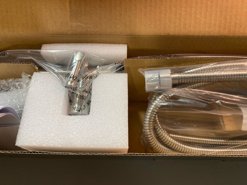 Brizo 88742-NK Atavis 1.75 GPM Multi Function Hand Shower Package with Included Slide Bar, Hose, and Wall Supply - Luxe Nickel