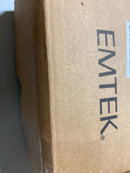 Emtek 8221OTUS7 Old Town Privacy Door Knob Set with Rectangular Rose from the Brass Crystal Collection - French Antique