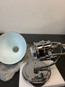 Golden Lighting 3602-BA1 CH-BK Duncan Single Light 9" Tall Bathroom Sconce - Black