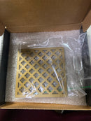 Infinity Drain MS 4 SB 4" Grate for Select Center Drains - Satin Bronze