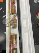 Globe Electric 64000094 35" 4-Light Adjustable Height Track Lighting, Matte Brass, Pivot Shades, Ceiling Lamp for Bedroom, Kitchen, Hallway, Bathroom, Den, Dining Room, Home Décor