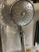 KOHLER 22163-G-CP Bancroft Multi-Function Handshower, Handheld Showerhead with 3 Spray Settings, 1.75 GPM, Polished Chrome