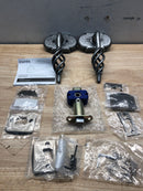 Emtek 720LSS Lafayette Wrought Steel Privacy Door Lever Set - Satin Steel