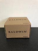 Baldwin Contemporary Round Single Cylinder Keyed Entry Deadbolt