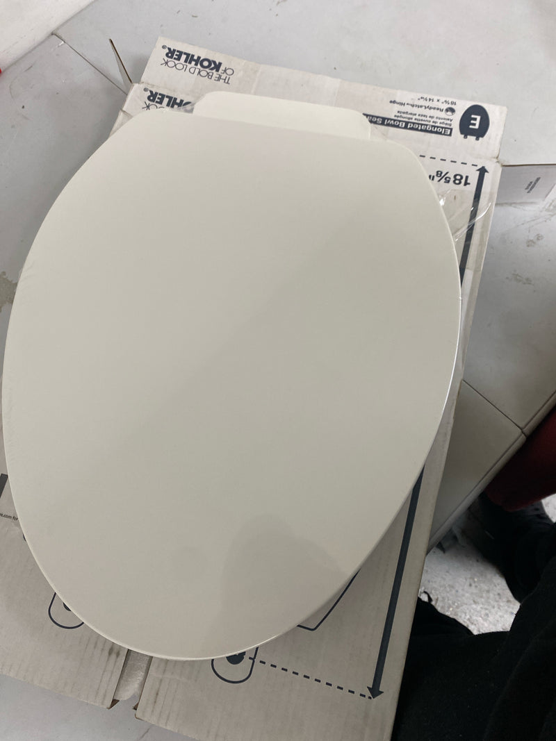 Kohler K-26801-0 Impro Elongated Closed-front Toilet Seat - White