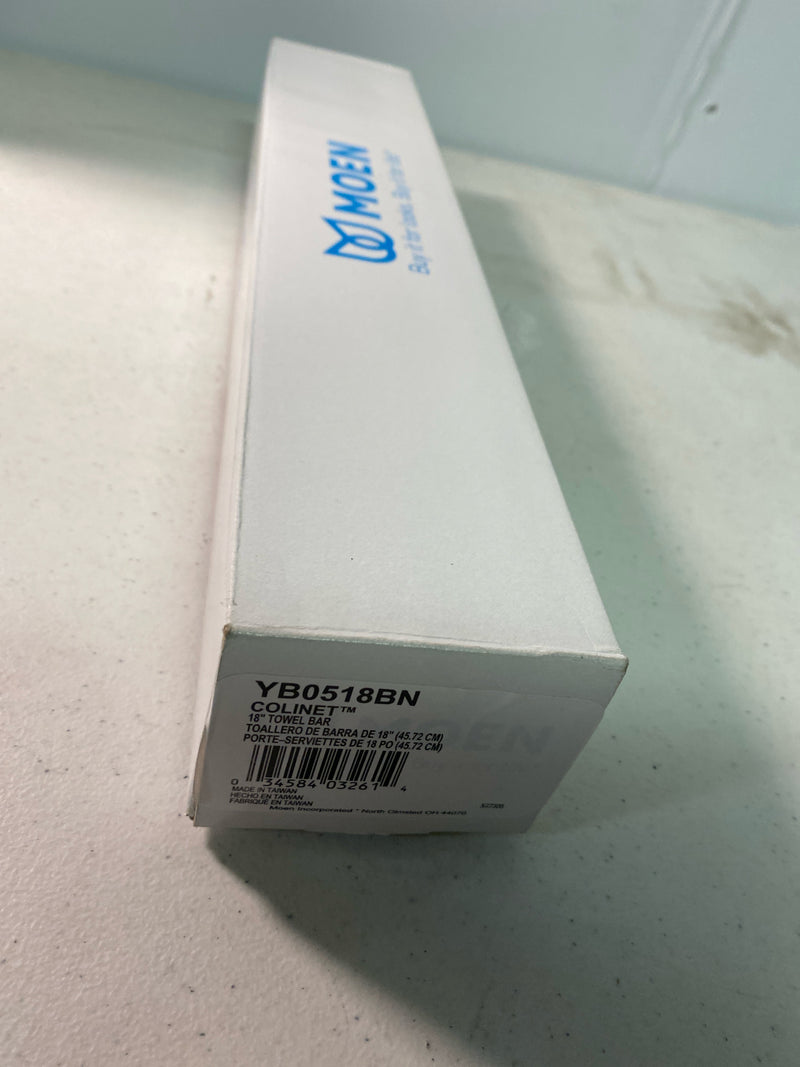 Moen YB0518BN Colinet 18" Towel Bar - Brushed Nickel