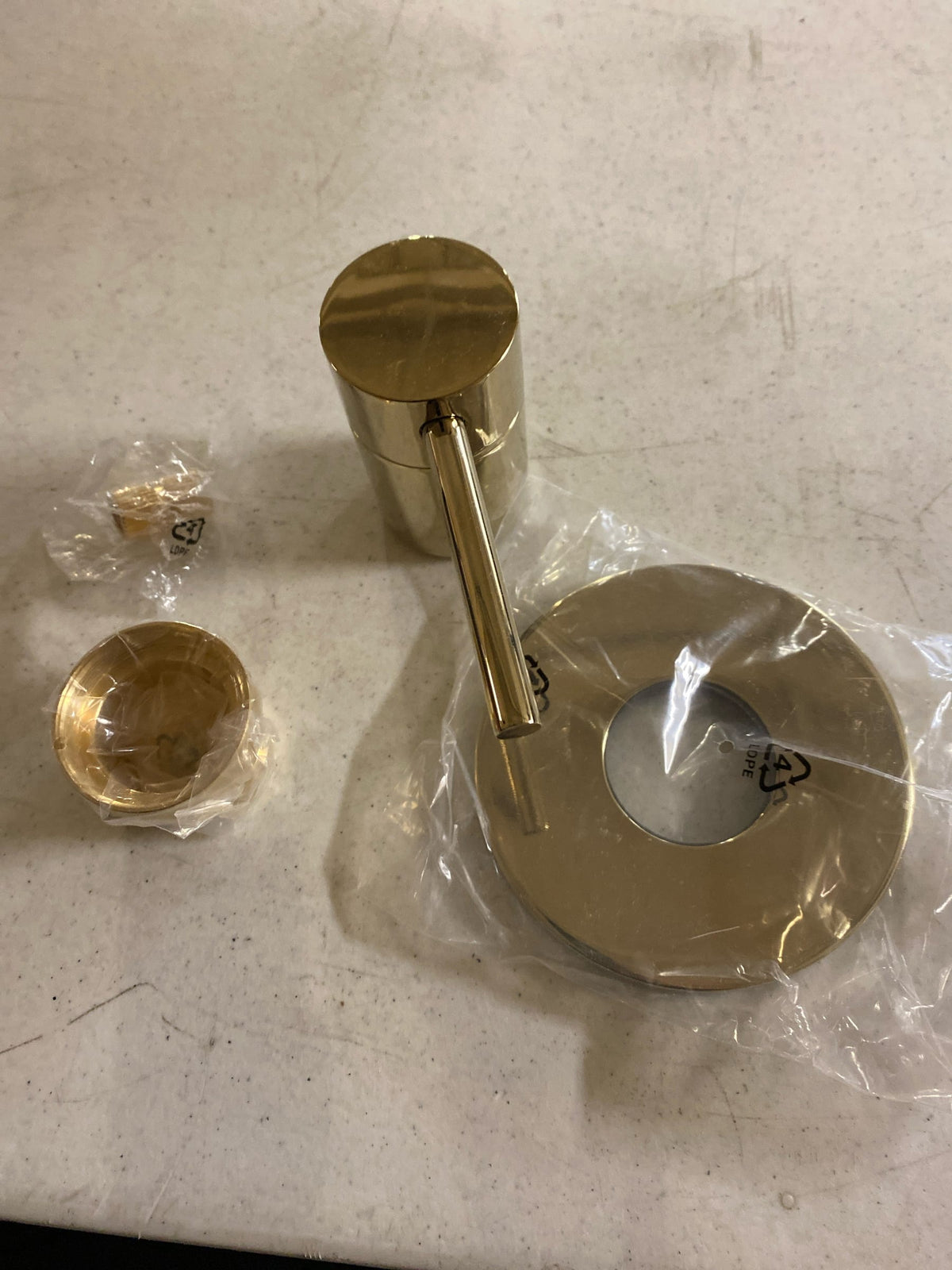 Signature Hardware SHLE9005PB Lexia 6 Function Diverter Valve Trim - Less Valve - Polished Brass