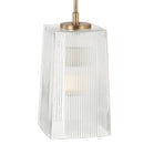 Capital Lighting 341711AD Lexi 7" Wide Mini Pendant - Aged Brass