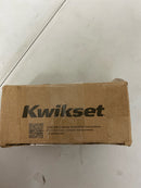 Kwikset 450P-26DS Storeroom Function Keyed Entry Smart Key Door Knobset - Satin Chrome