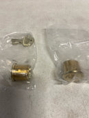 Baldwin Satin Brass Cylinders Satin Brass