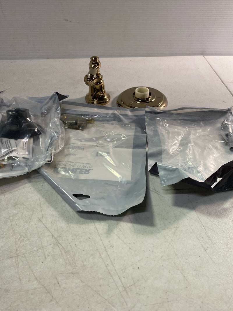 KOHLER TS72767-4-AF Artifacts Rite-Temp Valve Trim With Lever Handle in Vibrant French Gold