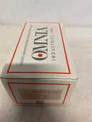 Omnia 930RT/238F.PR10B Square Privacy Door Lever Set with Rectangular Style Rose from the Prodigy Collection - Oil Rubbed Black