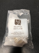 Belwith Keeler B055550-BGB Studio 3" Center to Center Solid Brass Square Cabinet Handle / Drawer Pull - Brushed Golden Brass