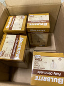 Bulbrite 861406 Pack of (4) 8.5 Watt Vintage Edison Dimmable G25 Medium (E26) LED Bulbs - 800 Lumens, 2700K, and 90CRI - Clear
