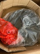 Progress Lighting Weldon Collection 2-Light Clear Seeded Glass Farmhouse Outdoor Ceiling Flush Mount Light Textured Black