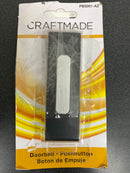 Craftmade PB5001-AZ 3-9/10" Tall Lighted Pushbutton Doorbell - Antique Bronze