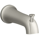Amerock BH36071G10 Appoint 7-1/16 in. (179 mm) L Single Post Toilet Paper Holder in Brushed Nickel