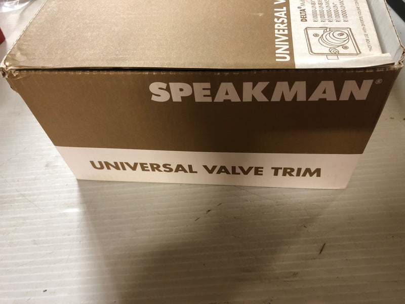 Speakman CPT-1000-UNI Retrofittable Shower Valve Trim Kit for Stylish Bathroom Dcor, 7.31 X 7.31 X 4.57, Polished Chrome