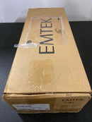 Emtek 3312US19 (F13) LH Providence knob Adelaide Keyed Entry Single Cylinder Mortise Full Plate Handleset - Flat Black