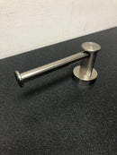 Signature Hardware 353661 Prague Single Post Tissue Holder - Brushed Nickel