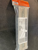 Easy Track RA1200-CG 17 Inch Tie Rack for Easy Track Closet System - Weathered Grey