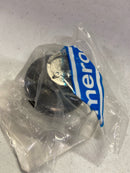 Amerock BP36609GMFA Oberon 1-3/4 Inch Mushroom Cabinet Knob - Gunmetal / Frosted Acrylic