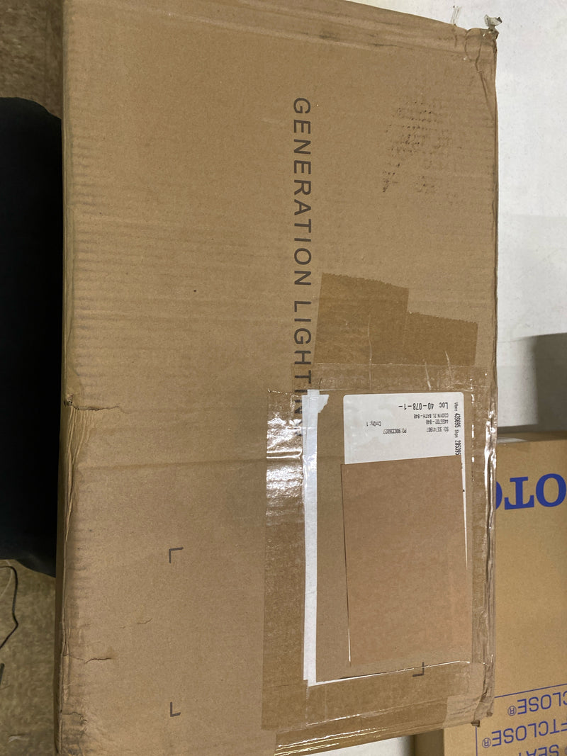 Generation lighting 4455702-848 Codyn 19.75 in. 2-Light Satin Brass Vanity Light with Clear Glass Shades