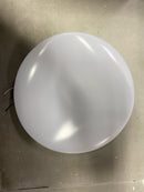 Nuvo Lighting 62/1225 Cloud 12" Wide Flush Mount Drum Ceiling Fixture - White