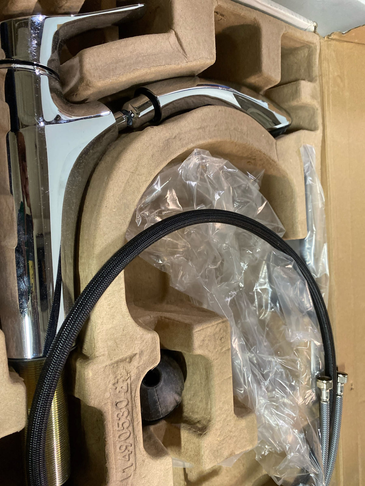 Kohler K-30468-CP Rival 1.5 GPM Single Hole Pull-Out Kitchen Faucet with ProMotion and MasterClean Technologies - Includes Escutcheon - Polished Chrome