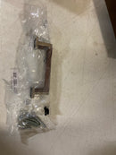 Brizo 699122-PNTK Frank Lloyd Wright 4" Center to Center Drawer Pull - Brilliance Polished Nickel / Teak Wood