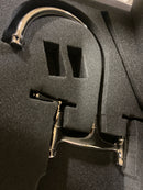 Rohl U.4791L-PN-2 Georgian Era Double Handle Bridge Kitchen Faucet in Polished Nickel