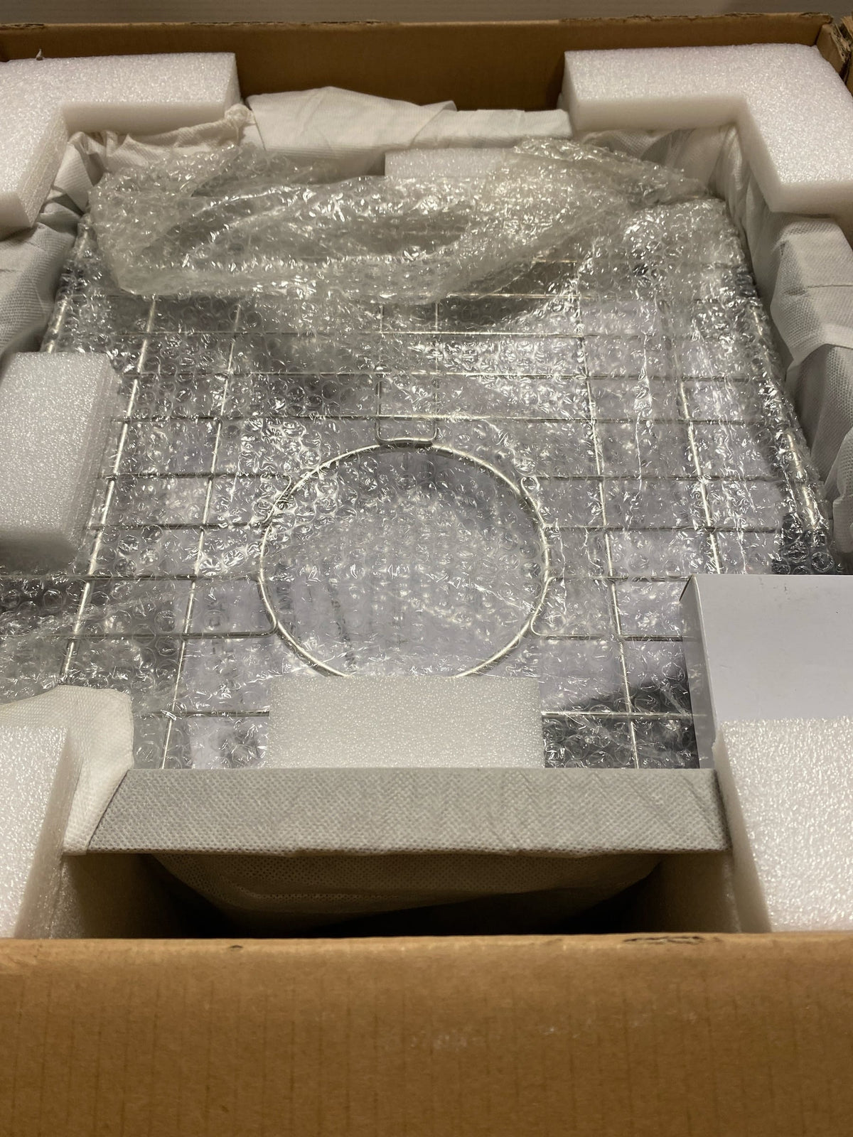 Glacier bay ACS1717A1H 17 in. Undermount Single Bowl 18 Gauge Gunmetal Black Stainless Steel Kitchen Sink
