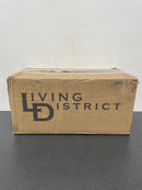 Elegant Lighting LDOD4006BK Raine 13" Tall LED Outdoor Wall Sconce - Black