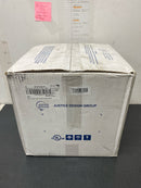 Justice Design Group FAL-7561W-DBRZ LumenAria Single Light 6-1/2" High Integrated 3000K LED Outdoor Wall Sconce with Tan Faux Alabaster Resin Shade - ADA Compliant - Dark Bronze