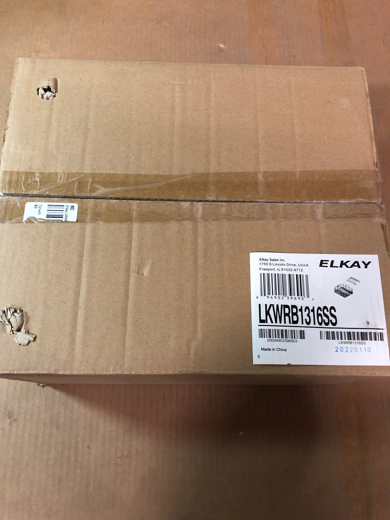 Elkay LKWRB1316SS Stainless Steel Wire Rinsing Basket - Bright Polished